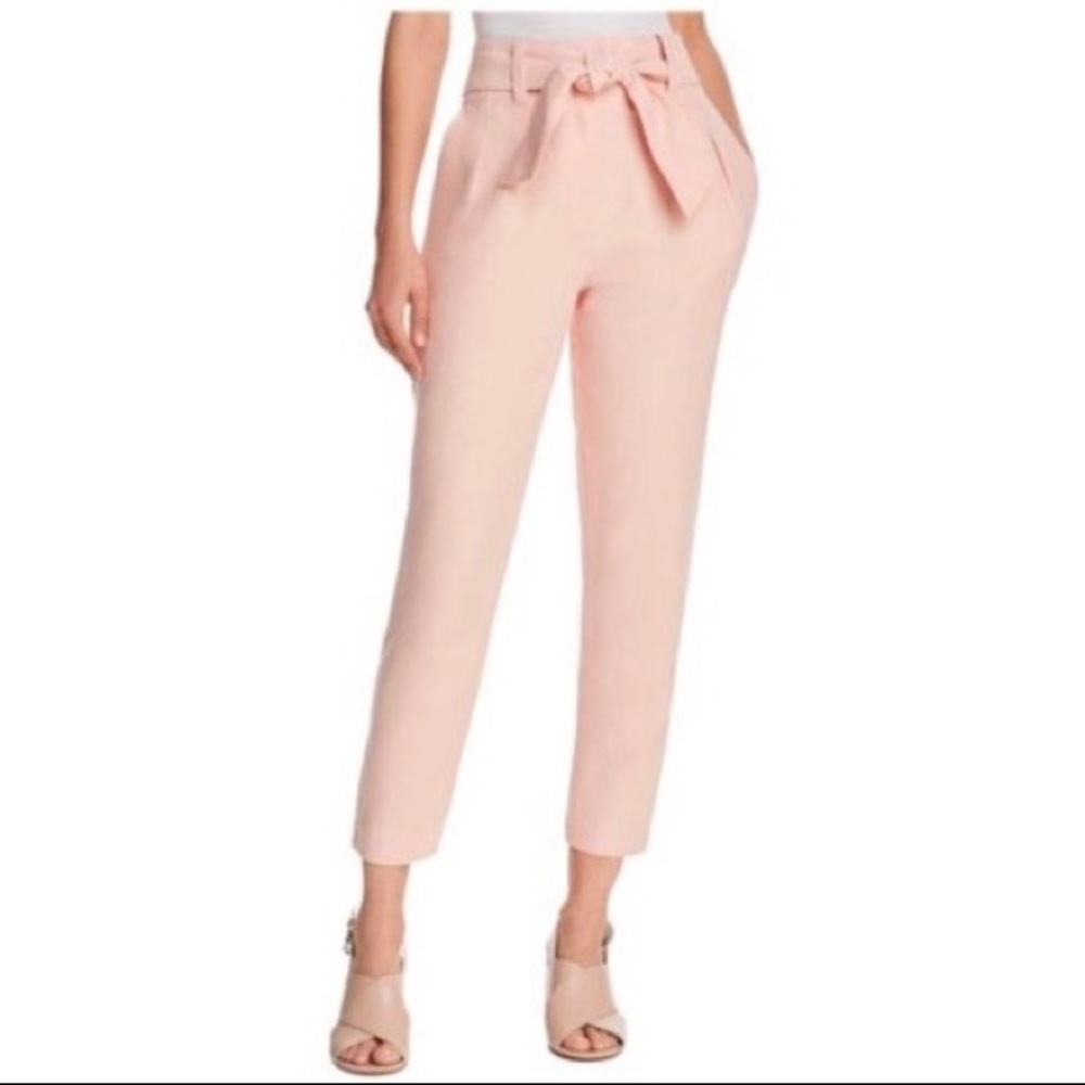 Joie Belted Jun Crop Dress Pants, Size 4